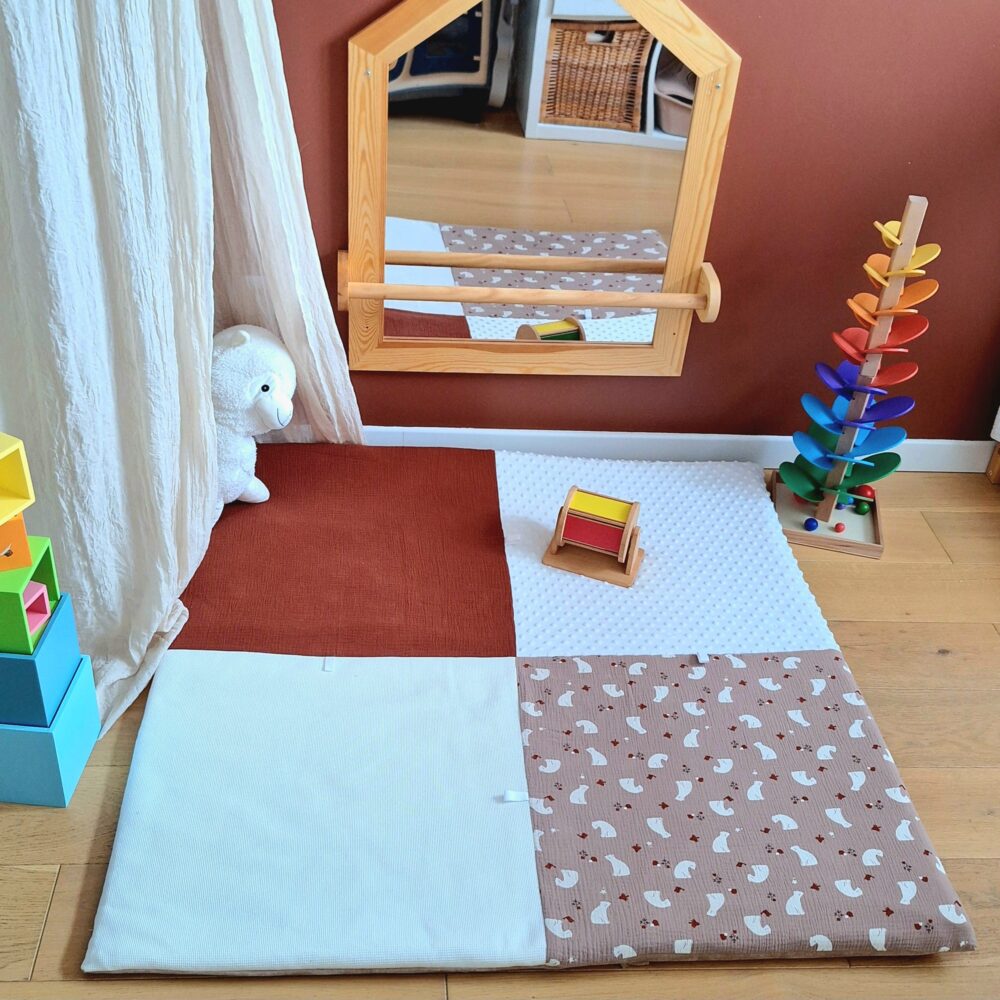 Le miroir mural : pourquoi l'installer dès 3 mois pour bébé