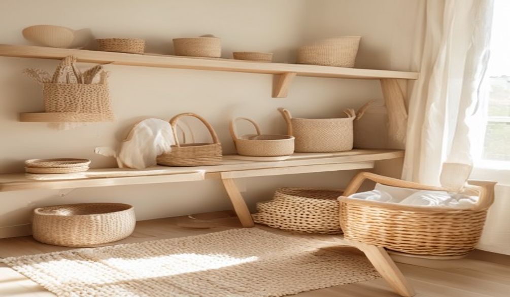 Rangement chambre bebe : 5 paniers bien choisis, une chambre qui se range d'elle-meme