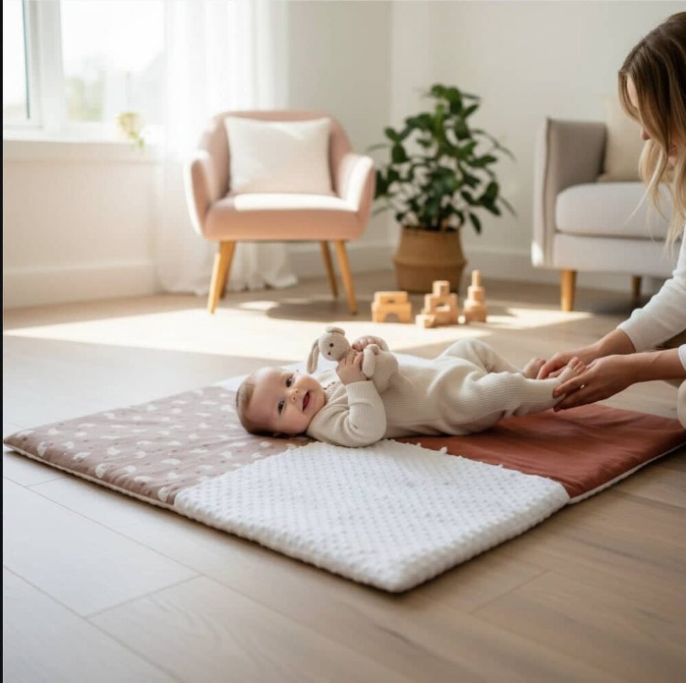 Tapis d'éveil Montessori : qu'est-ce que c'est vraiment ?