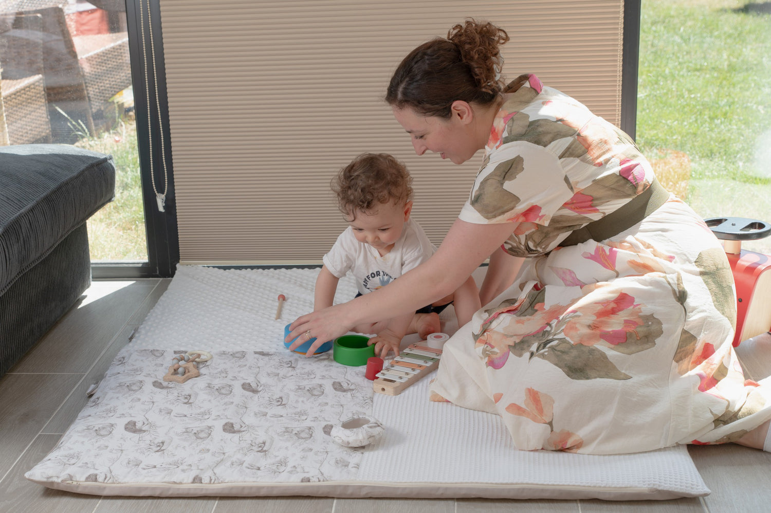 Tapis d'éveil NOMAD - CLAIRIERE - Mervei