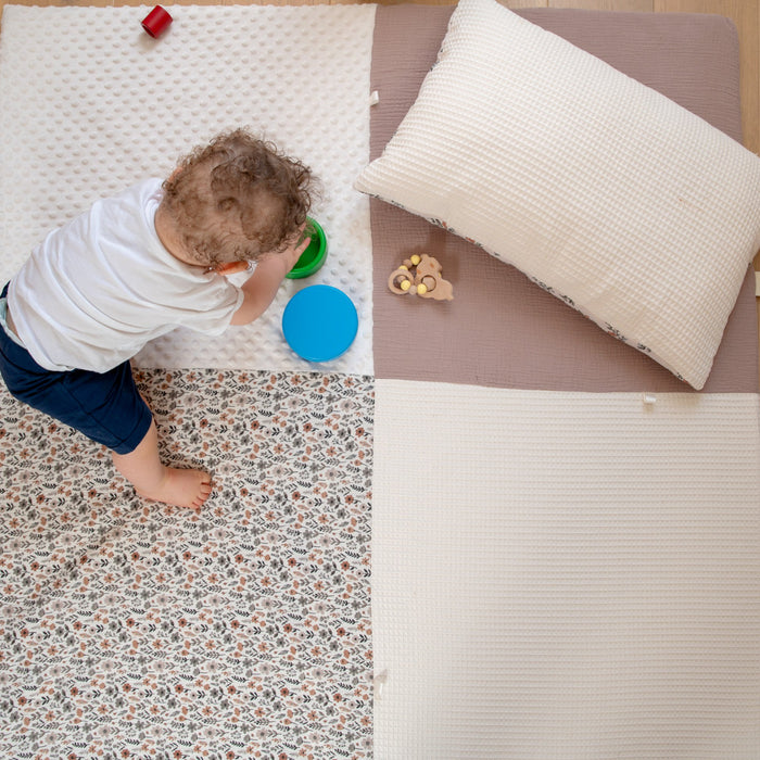 Tapis d'éveil bébé NOMAD Garrigue | tapis d'éveil évolutif - Mervëi