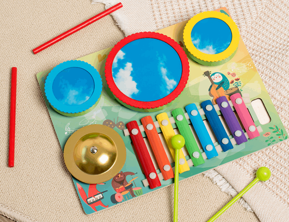 planche d'activité - xylophone- plateforme musicale
