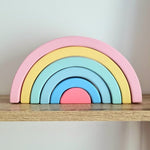 Arc-en-ciel en bois personnalisable - Un souvenir à chérir pendant des années - Biquette Biquette
