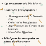 Ecrous et boulons à visser en bois - jeu d'assemblage - Biquette Biquette
