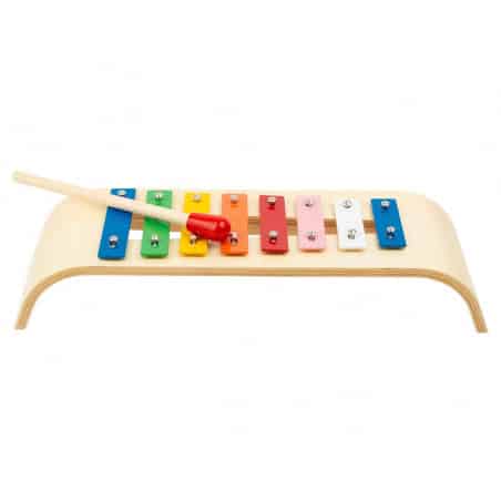 Xylophone en bois - Jouet musical pour enfant - Biquette Biquette