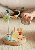 Boulier d'éveil en bois – Circuit de perles Montessori pour bébé - Mervei