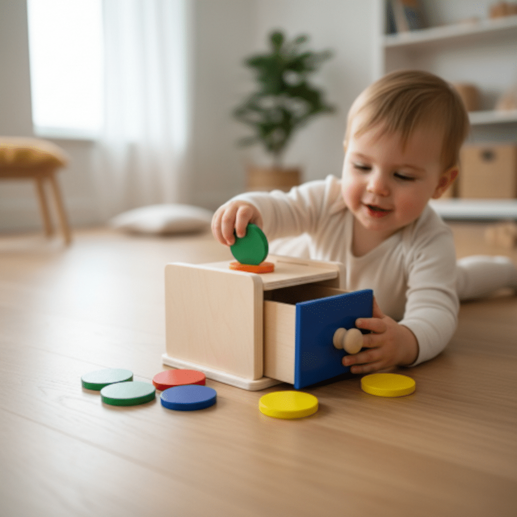 La boîte à disques Montessori