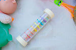 Bâton de pluie sensoriel en bois – Tube à perles colorées pour bébé - Mervei